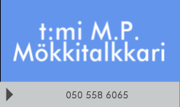 Tmi M.P. Mökkitalkkari logo